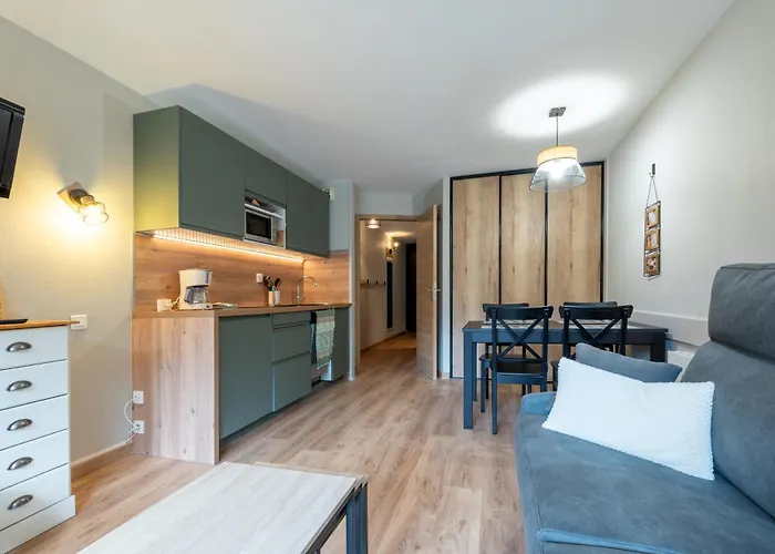 Appart. 4 Couchages 3 Etoiles - Acces Telecabine 아파트